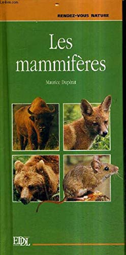 Les mammifères (Rendez-vous nature) 9782237001845