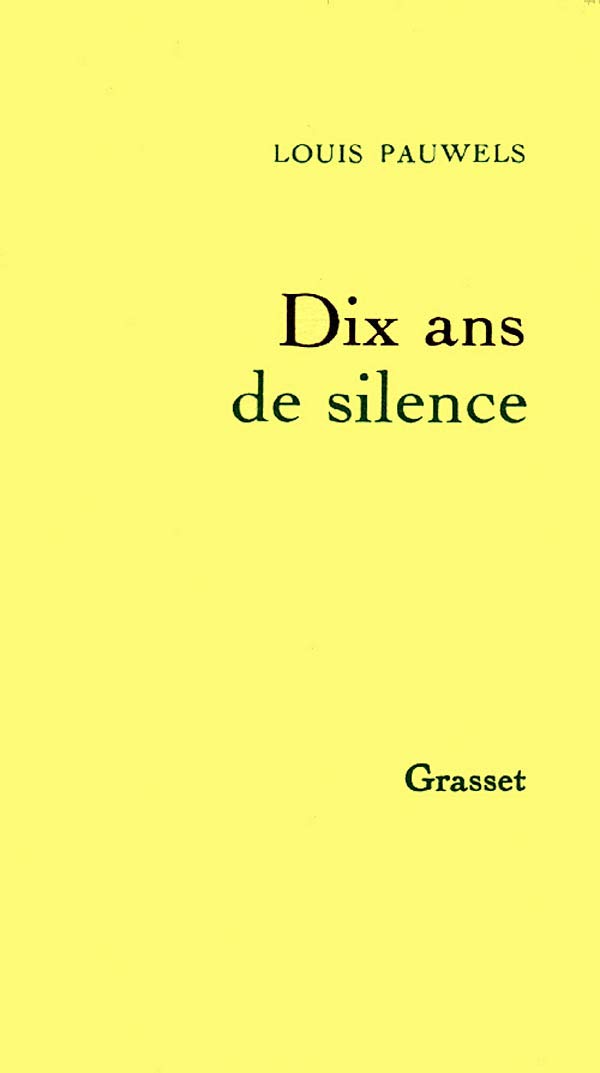 Dix ans de silence 9782246418313