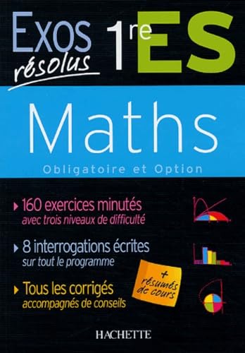 Maths 1e ES: Obligatoire et option 9782011691064