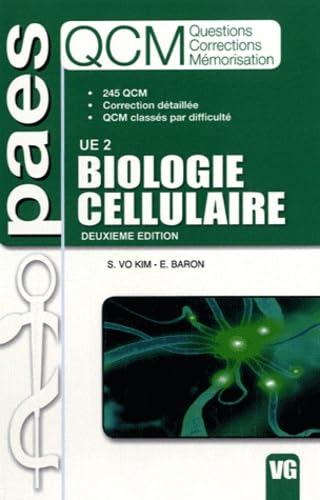 Biologie cellulaire 9782818301623