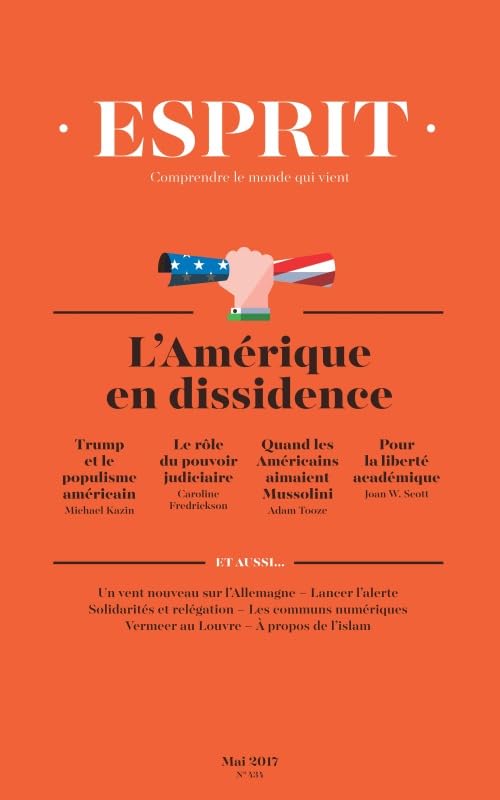 Esprit - L'Amerique en dissidence: Mai 2017 9782372340229