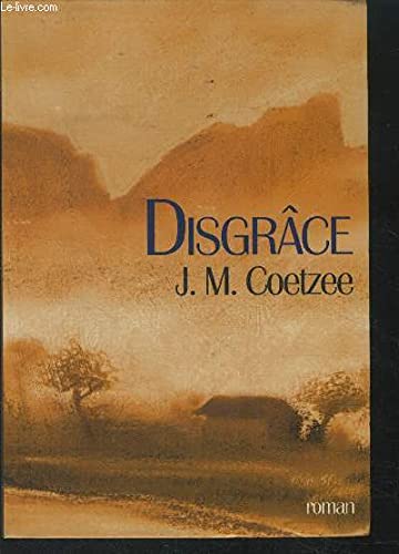 Disgrâce 9782702892480