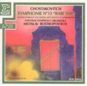 Chostakovitch Symphonie No. 13, Op. 113 "Babi Yar" 0022924534928
