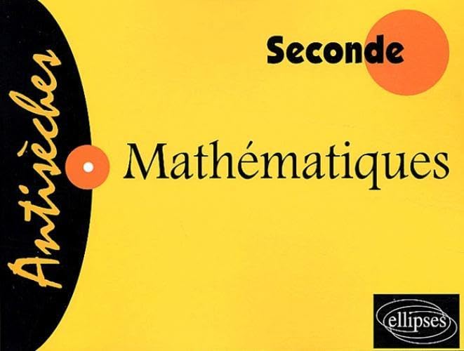 Mathématiques 2e 9782729817497