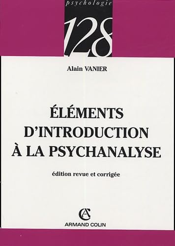 Eléments d'introduction à la psychanalyse 9782200341190