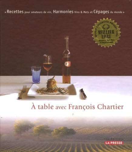 A table avec François Chartier 9782923194127