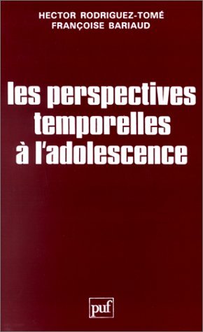 Les Perspectives temporelles à l'adolescence 9782130400028