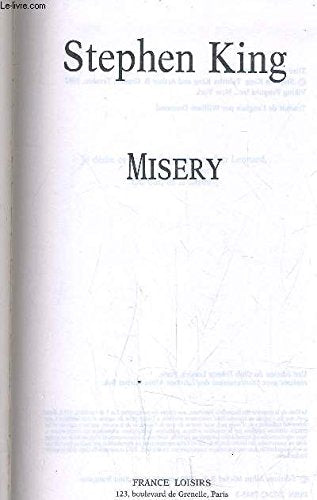 Misery 9782724278453