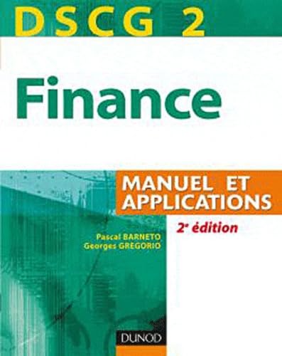 Finance DSCG 2: Manuel et applications 9782100566730