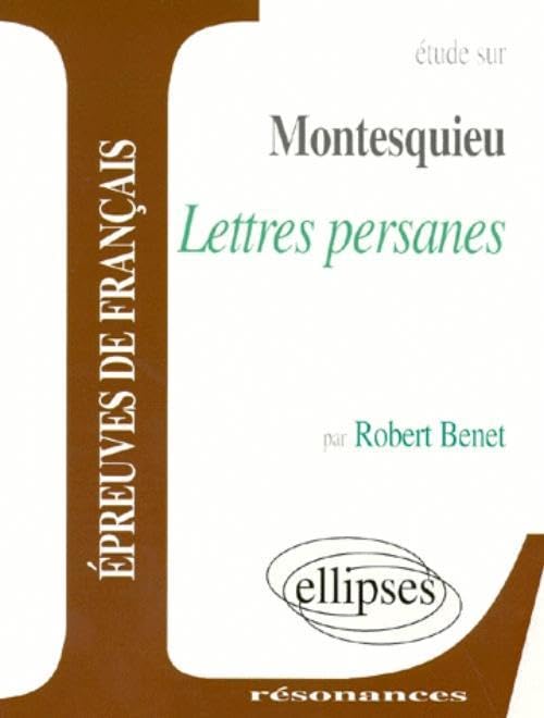 Montesquieu, Lettres persanes 9782729849085