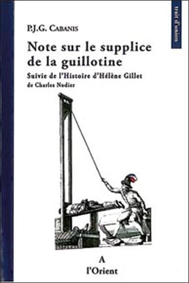 Note sur le supplice de la guillotine 9782912591524