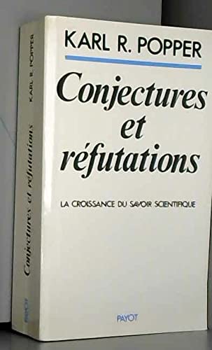 CONJECTURES ET REFUTATIONS 9782228138703