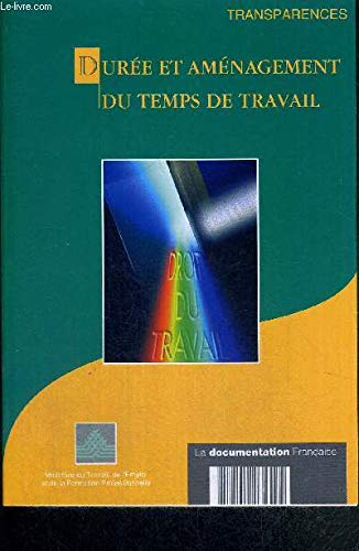 Duree et Aménagement du Temps de Travail 9782110032492