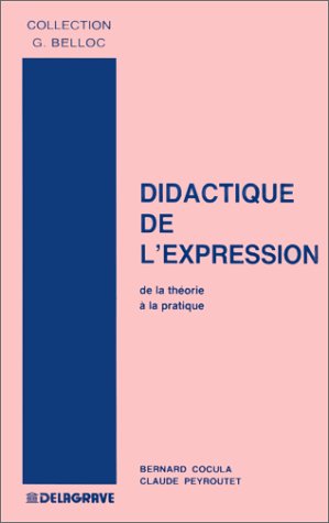 DIDACTIQUE DE L'EXPRESSION (EDITION 1989) 9782206006475