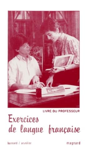 Exercices de langue française (Manuel du professeur) 9782210443570