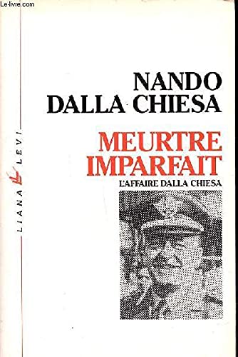 Meurtre imparfait 9782867460104