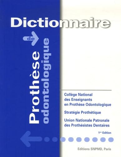 Dictionnaire de prothèse odontologique 9782903482183