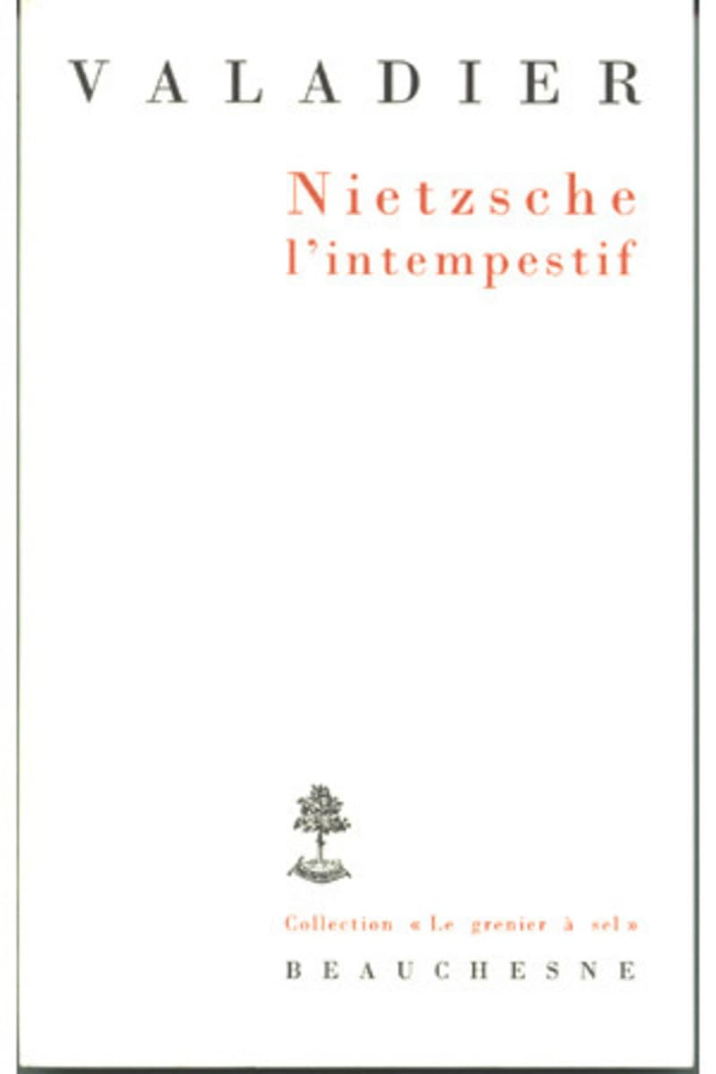 Nietzsche l'intempestif 9782701014074