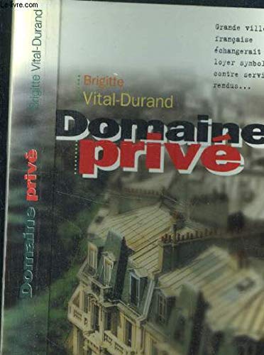 Domaine privé 9782876913332