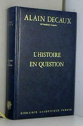 L'histoire en question 9782262002800
