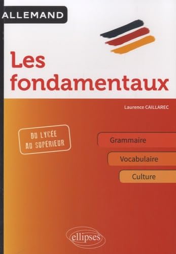 Allemand, les fondamentaux: Grammaire, vocabulaire, culture 9782729886806