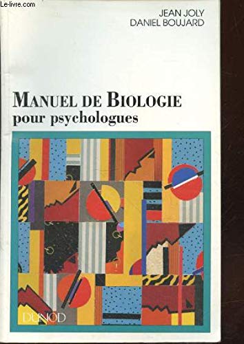 Manuel de biologie pour psychologues 9782100014286