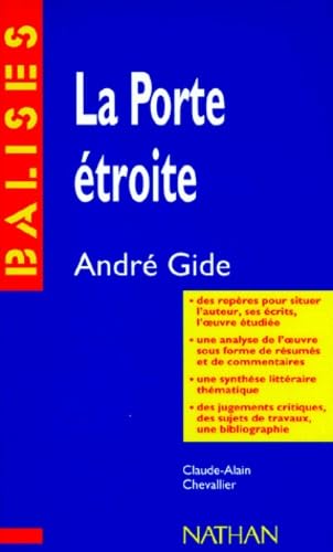 La Porte étroite 9782091807348