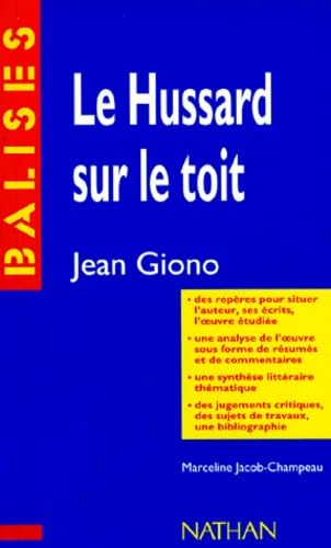 "Le hussard sur le toit", Jean Giono: Résumé analytique... 9782091801339