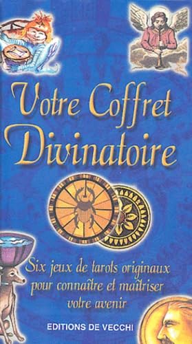 Coffret : Votre Coffret Divinatoire: Six jeux de tarots originaux pour connaître et maîtriser votre avenir 9782732834986