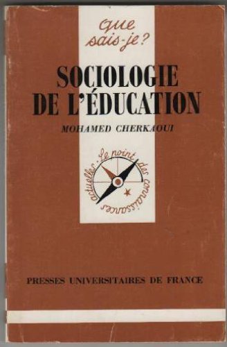 Sociologie de l'éducation 9782130427179
