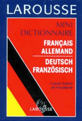 Mini dictionnaire français-allemand, allemand-français 9782034020643