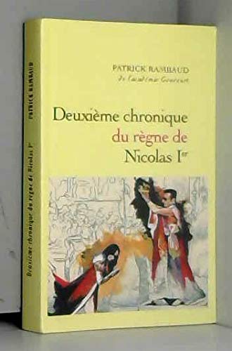 Deuxième chronique du règne de Nicolas 1 er 9782286050863
