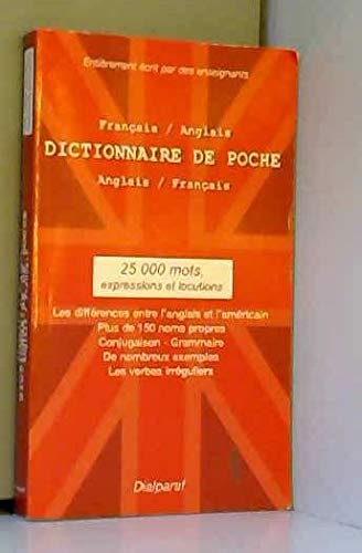 Dictionnaire de poche anglais-français : 25 000 mots, expressions et locutions 9782844700520