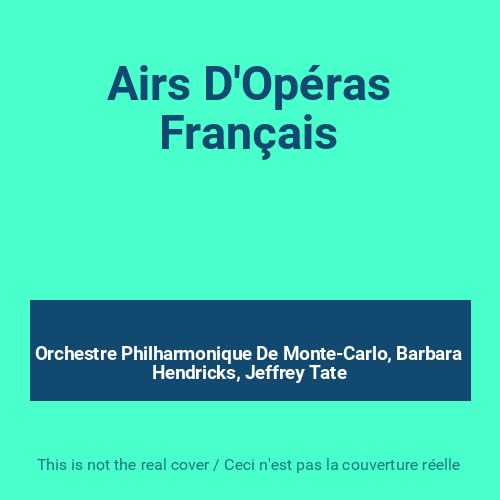 Airs D'Opéras Français 0028941044624