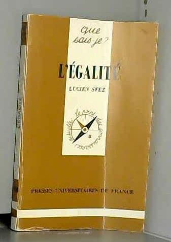 L'Égalité 9782130423744