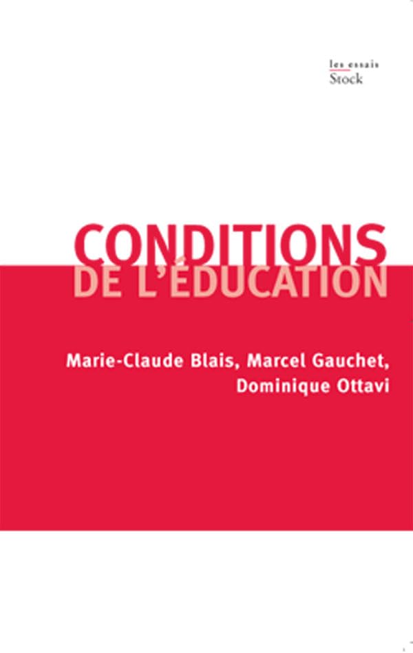 CONDITIONS DE L'EDUCATION 9782234061798