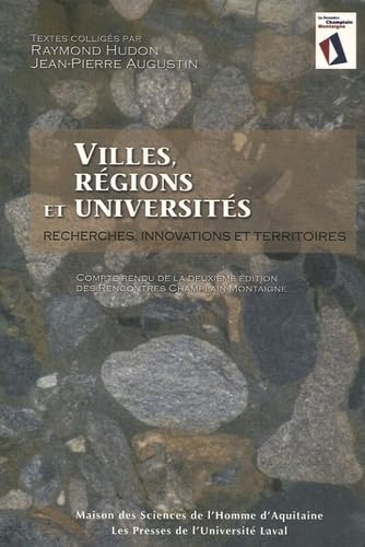 Villes, régions et universités : Recherches, innovations et territoires 9782858923250