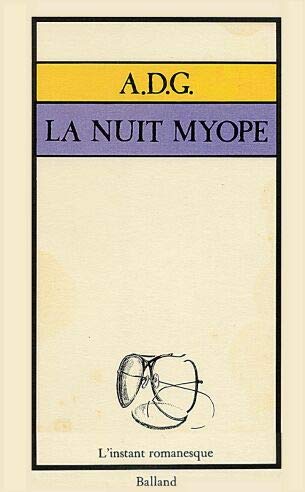 La nuit myope 9782715803411