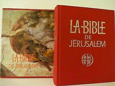 La Bible de Jérusalem - la sainte Bible traduite en français sous la direction de l' école biblique de Jérusalem - ancien et nouveau testament 