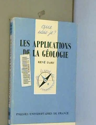 Les applications de la géologie 9782130461906
