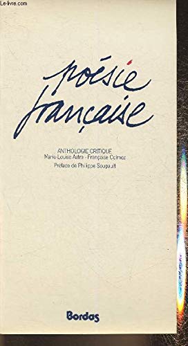 ASTRE/POESIE FRANCAISE (Ancienne Edition) 9782040150419