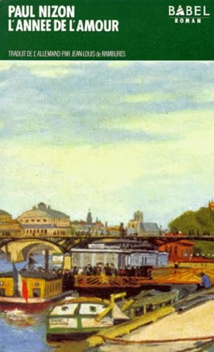 L'année de l'amour 9782868693563