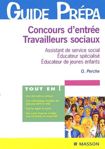 Concours d'entrée Travailleurs sociaux Assistant de service social 9782294014437