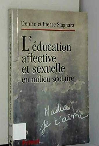 Education affective et sexuelle en milieu scolaire 9782708936201