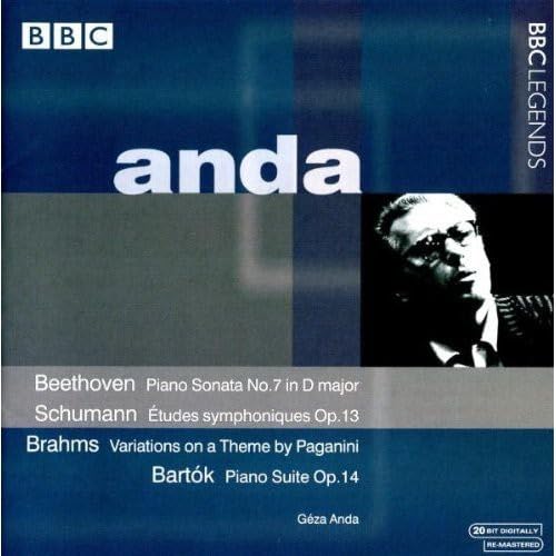 Anda GEZA, Piano-Beethoven, Schumann, Bartok, Brahms [Import] 0684911413526