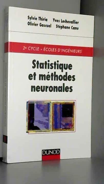 Statistiques et méthodes neuronales 2e cycle, écoles d'ingenieurs 9782100035441