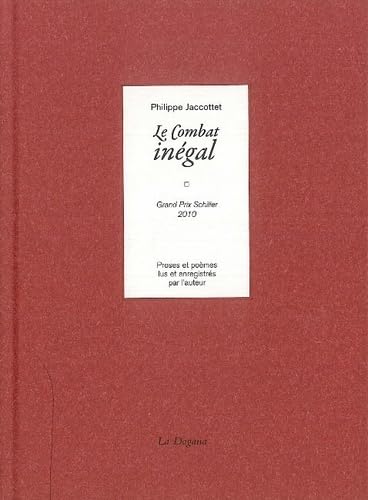 Le Combat inégal 9782940055623