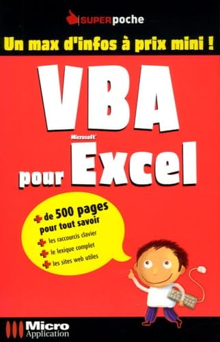 VBA pour Excel 9782742964741