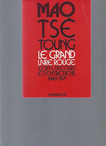Le Grand Livre rouge: - PRESENTE - TRADUIT DE L'ALLEMAND 9782080608079