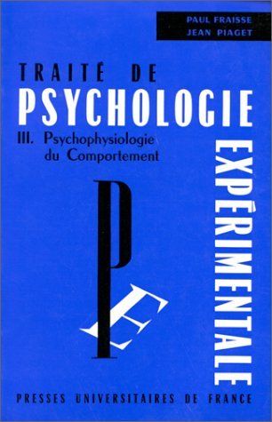 Traité de psychologie expérimentale, tome 3 9782130322177
